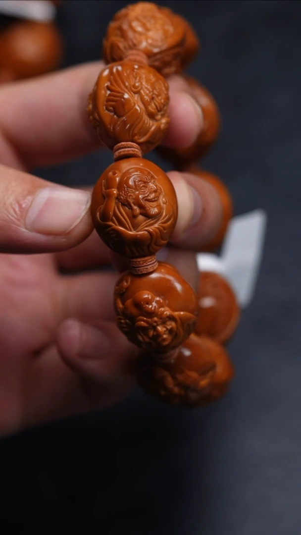 手串/手链橄榄核绕**背橄榄核