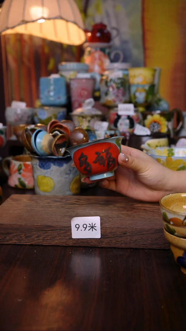 摆件泥垚手作 景德镇手工手绘陶瓷器物
