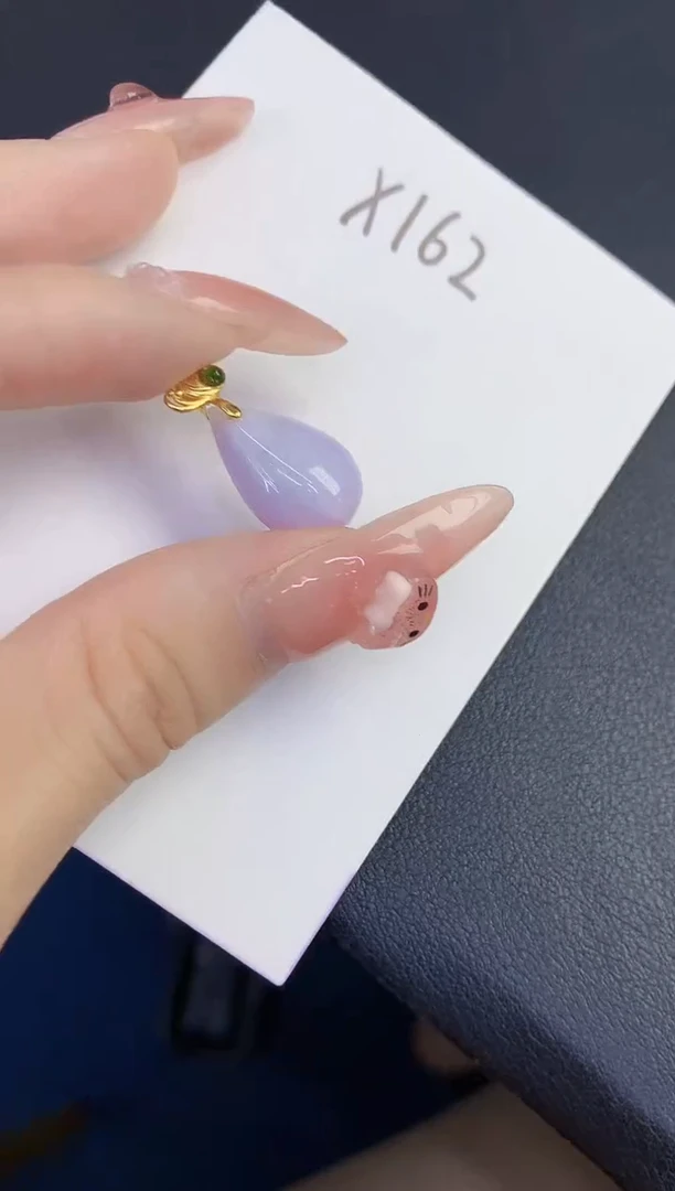 颈饰未镶嵌翡翠缅甸天然翡翠A货