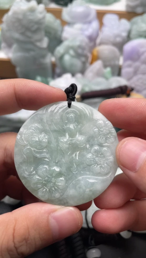 吊坠(不含链)未镶嵌翡翠1