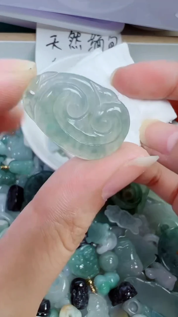 散珠翡翠71号链接，A货翡翠