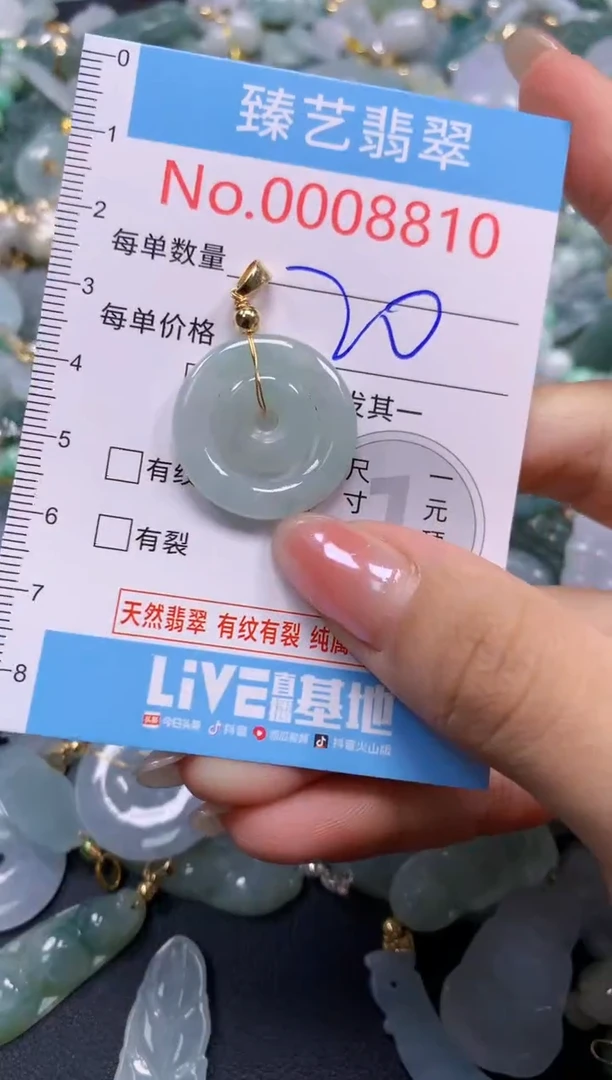 颈饰未镶嵌翡翠8810