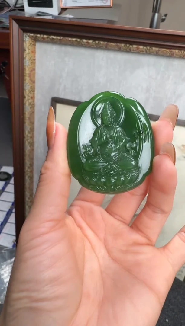 颈饰未镶嵌和田玉125海珠12.18多样性拍一发一