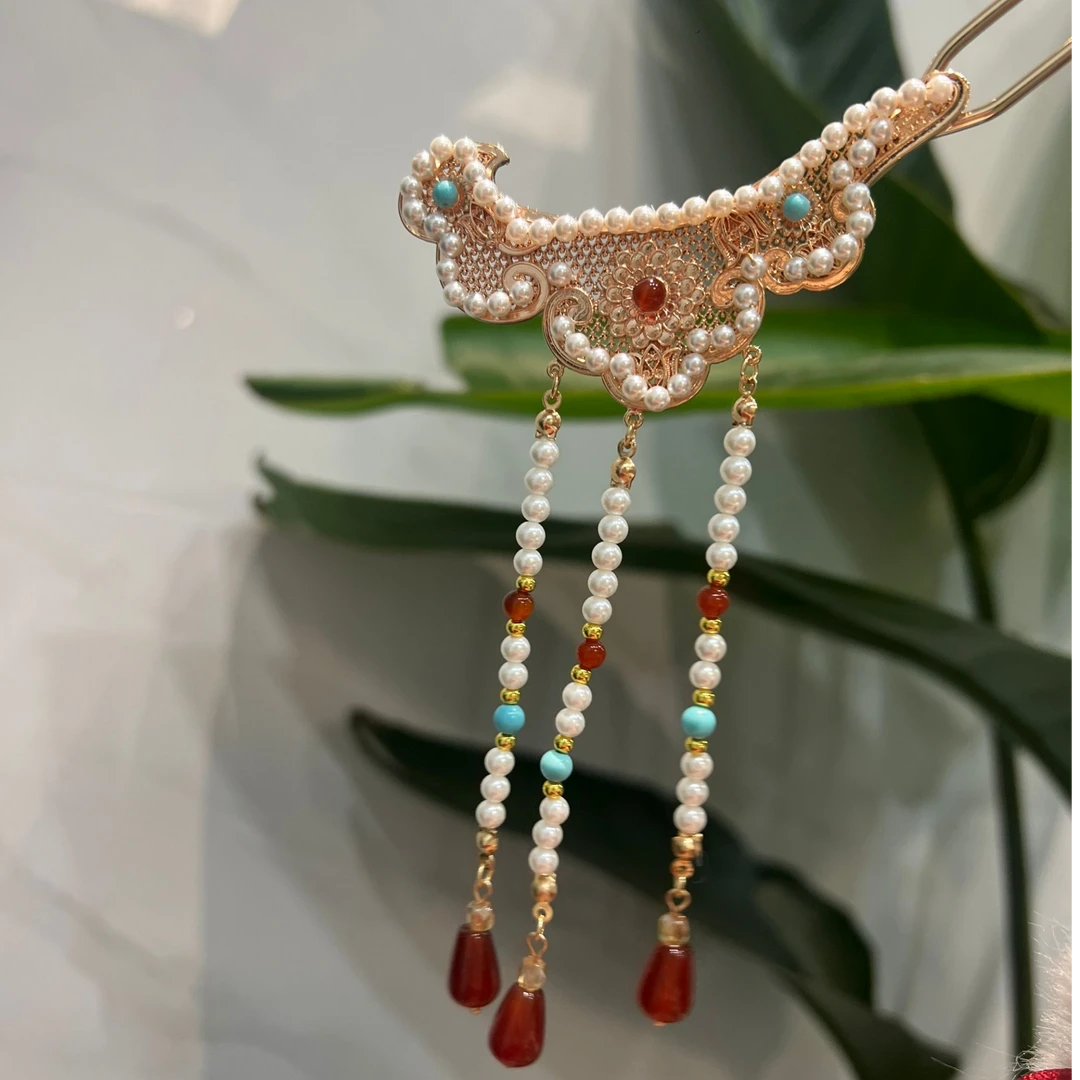 古悦倾城（若云）古风汉服发饰