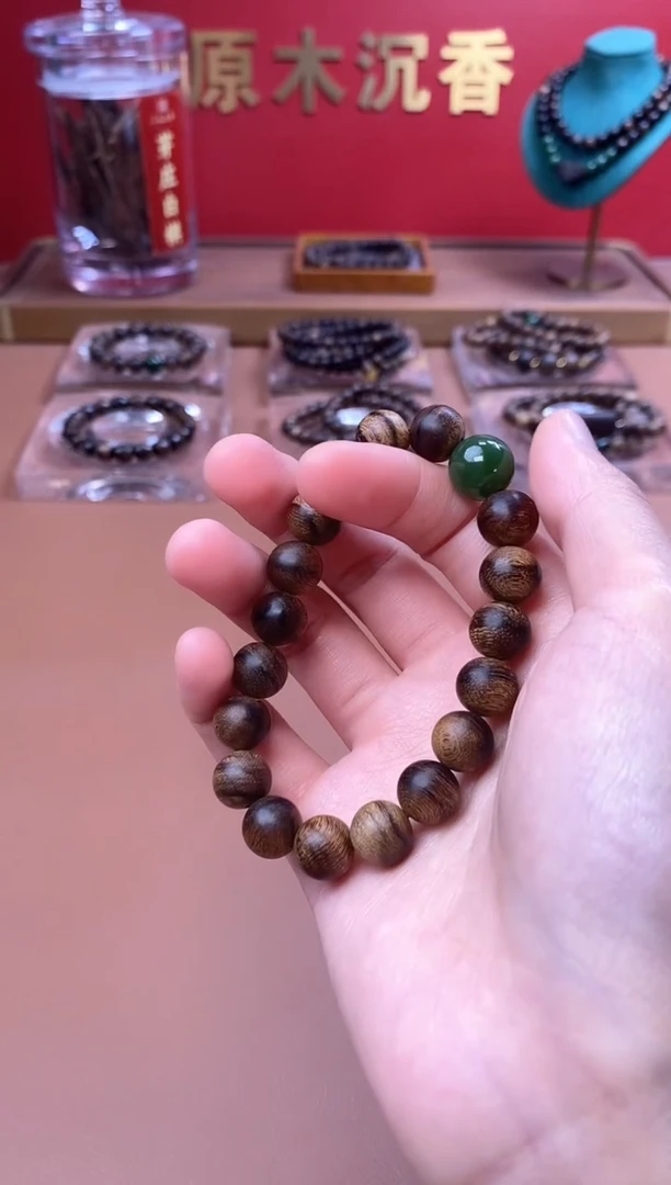 手串沉香沉水芽庄黄棋10瘿子瘤疤