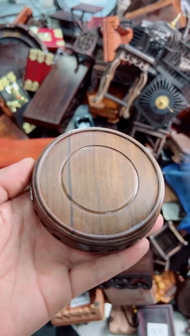 木443底座花架摆件处理