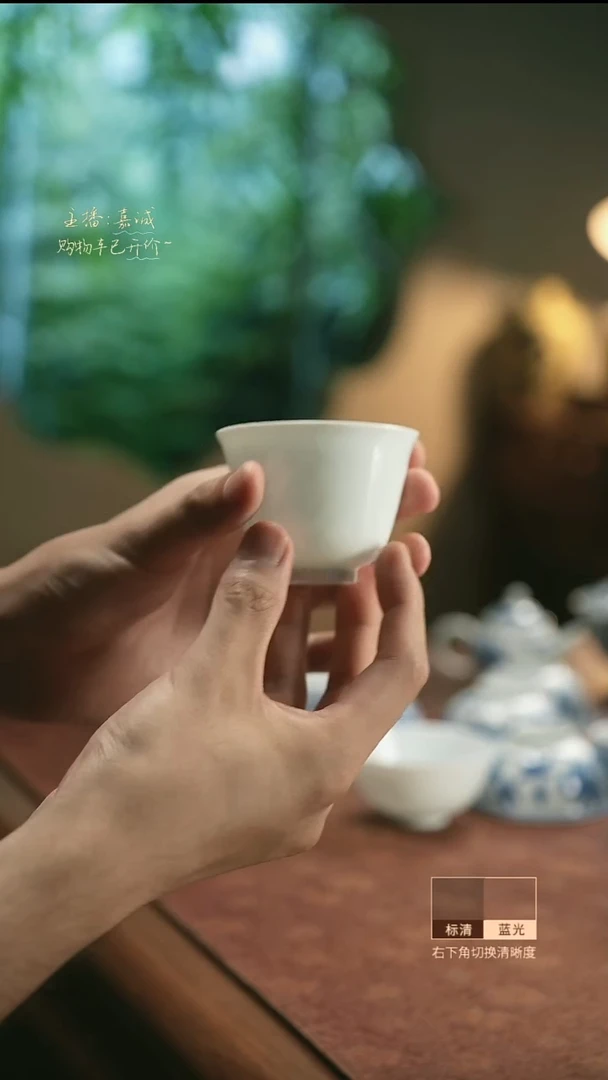 洁暗刻花神 三余作器手工器皿