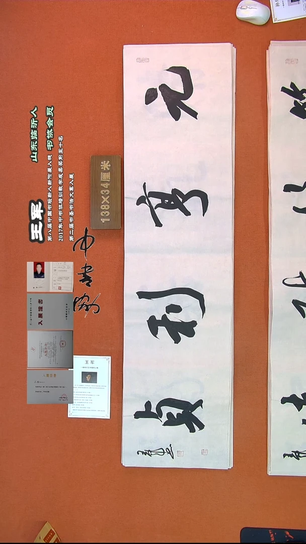 【闪购商品】书法685王军书法作品