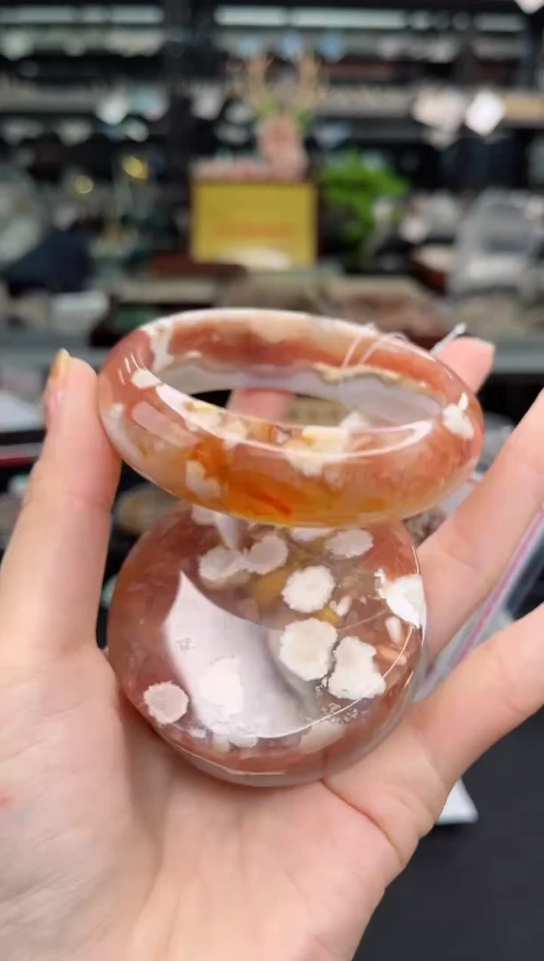 【闪购商品】石英质玉手镯未镶嵌61圈口（赠送镯心）648455