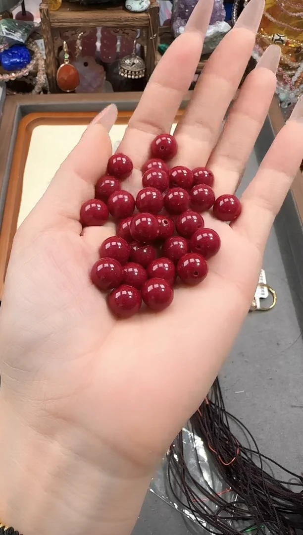 天然辰砂卡10 一单25颗