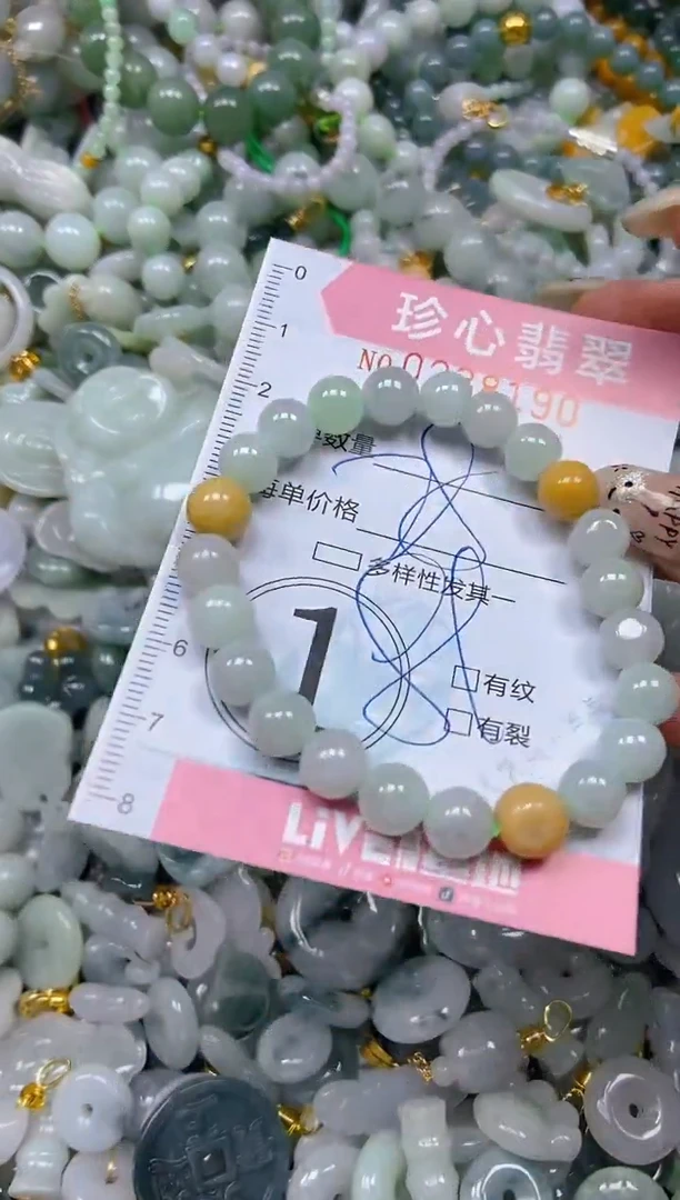 翡翠未镶嵌颈饰闪购0238190