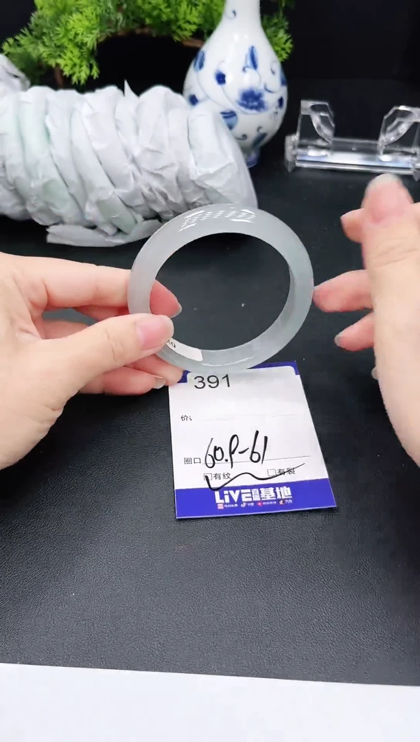 未镶嵌手镯翡翠391