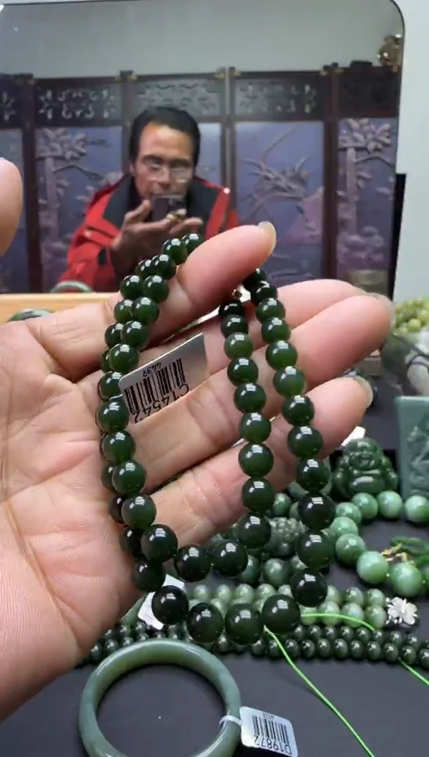 未镶嵌和田玉珠宝奇石项链