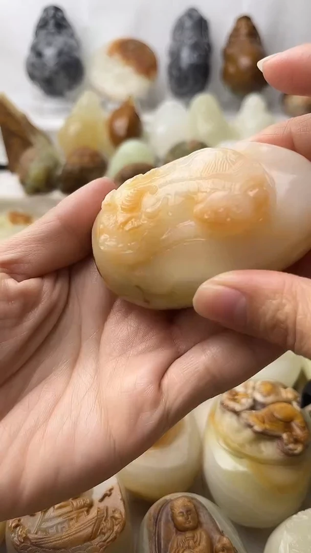 石材古青石棉纹正常不退换霸王貔貅