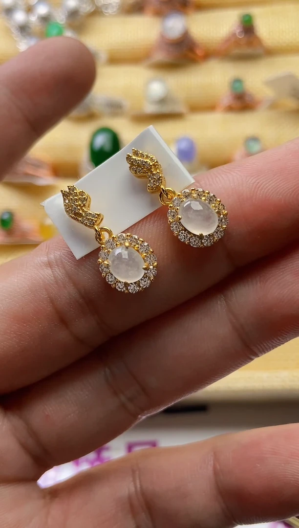 【闪购商品】翡翠戒指银S925镶嵌0000