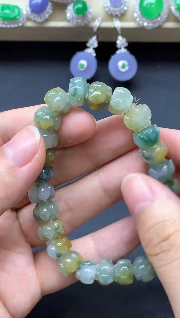 未镶嵌手链翡翠140-中国好珍宝