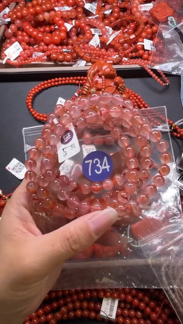 南红玛瑙未镶嵌珠宝奇石734-7
