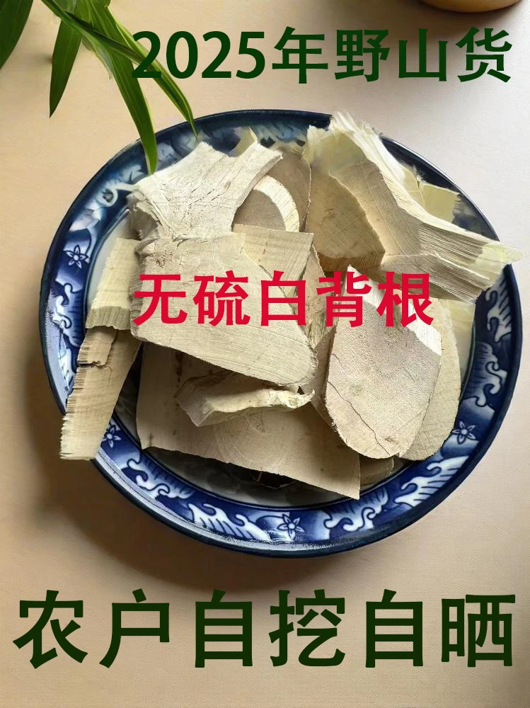 白背根 野货新货无硫白背叶根白贝叶根茎野桐根【买一送一+送汤方】