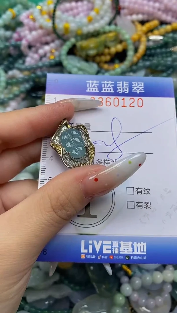 颈饰未镶嵌翡翠闪购0360120