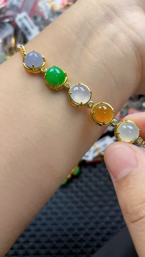 翡翠戒指银S925镶嵌迪****）1111      1