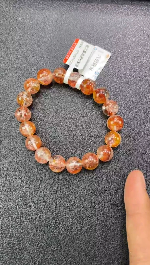 水晶手串未镶嵌——胶花