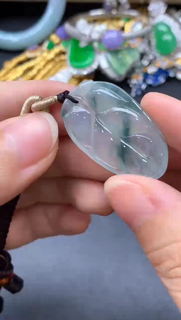 颈饰未镶嵌翡翠406-中国好珍宝