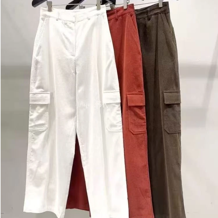 【程菲菲的店】river 白色 工装裤 韩代