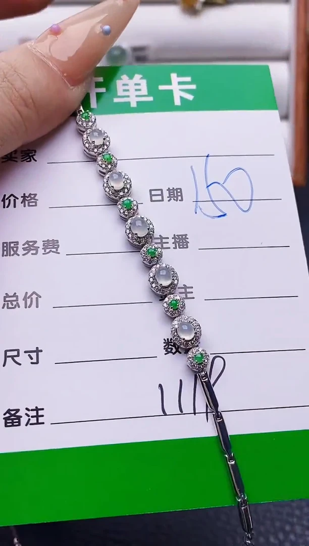 翡翠戒指银S925镶嵌王***乖1119
