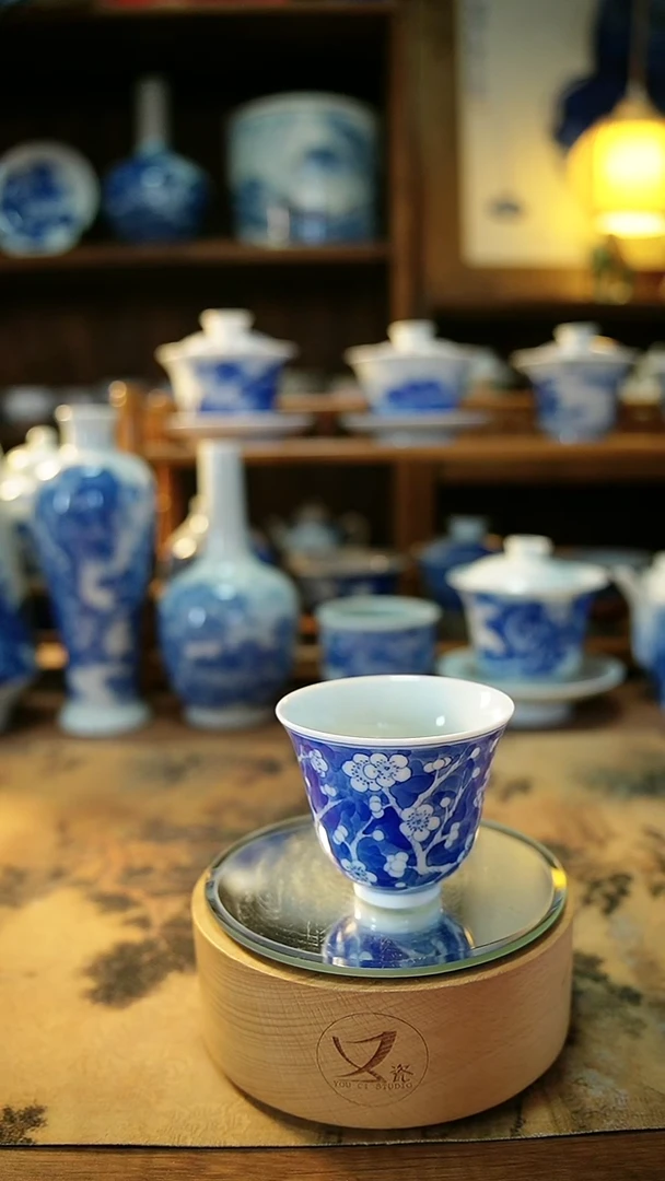 32景德镇手工手绘茶具
