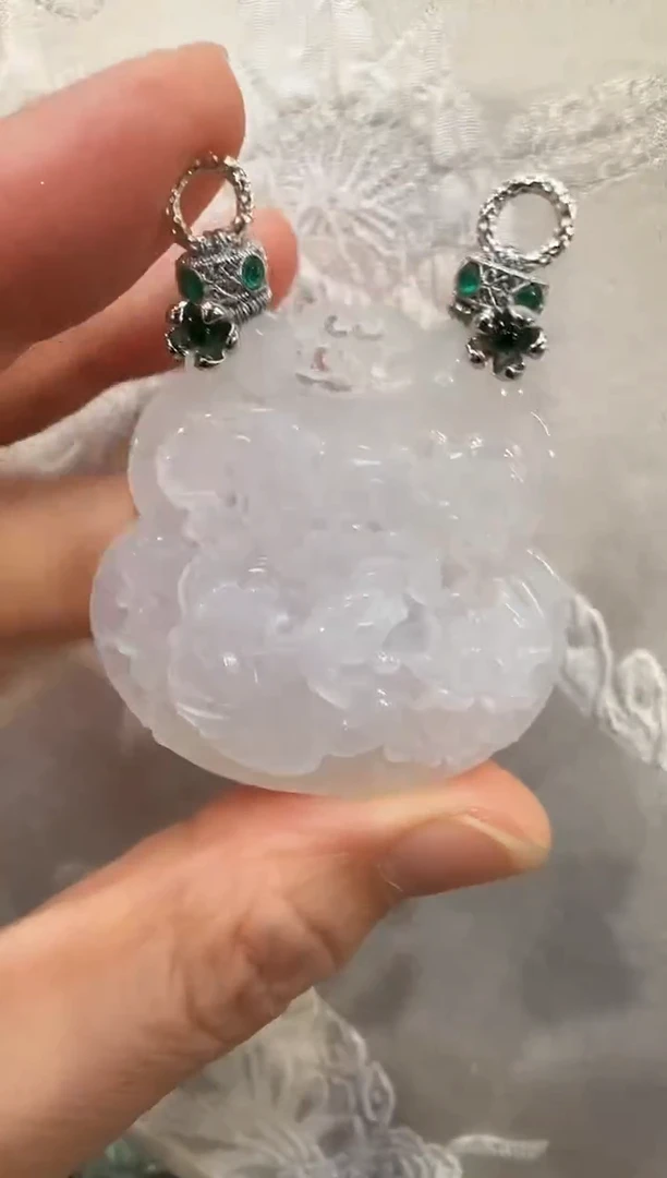 颈饰未镶嵌翡翠国风