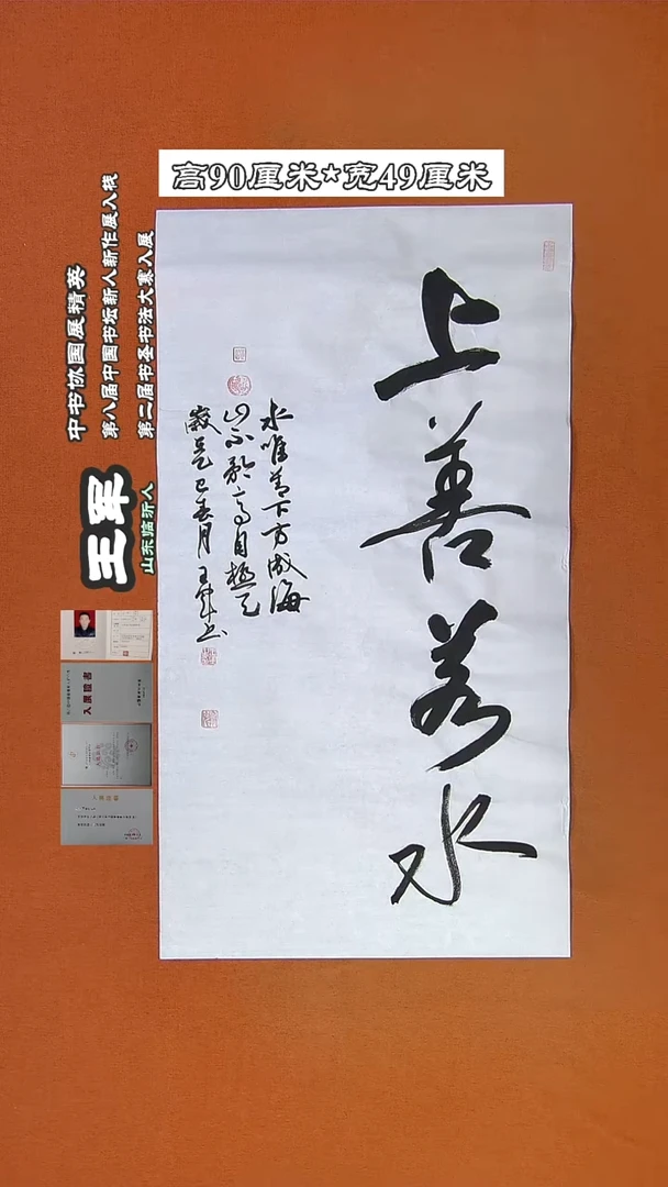【闪购商品】书法451王军书法作品