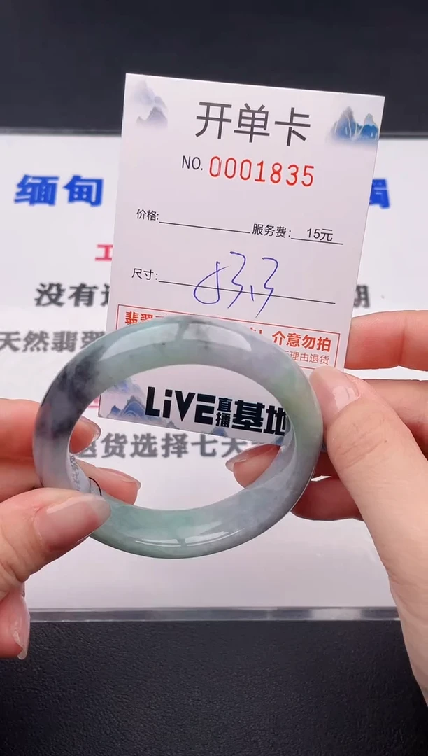 未镶嵌手镯翡翠35