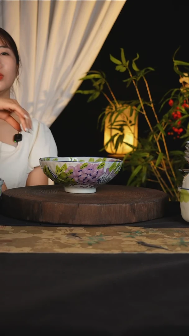 碗景德镇手工手绘高温釉下彩可进蒸箱烤箱微波炉洗碗机