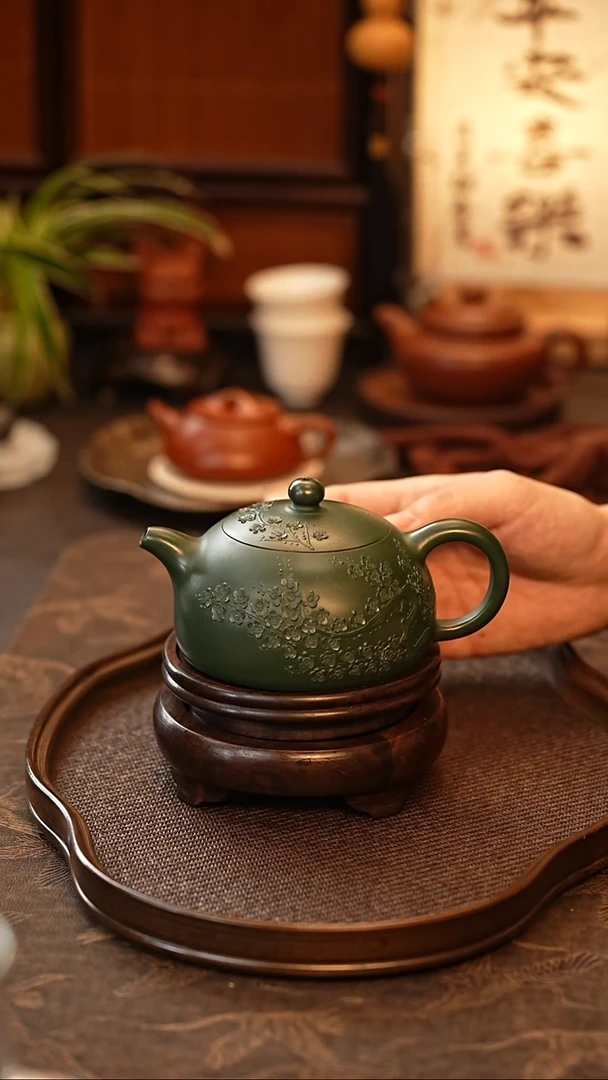 茶壶紫砂半月