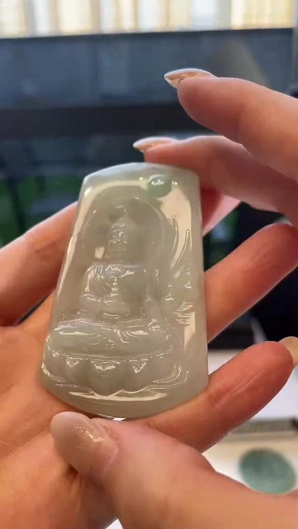 颈饰未镶嵌翡翠br天然A货翡翠GS-4