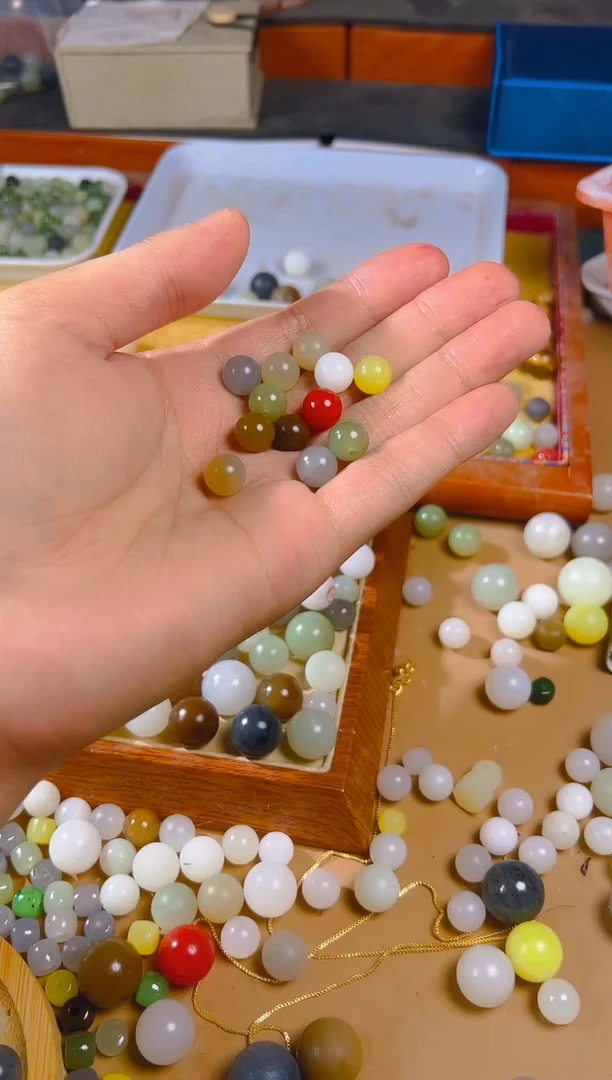 手链未镶嵌和田玉10散珠