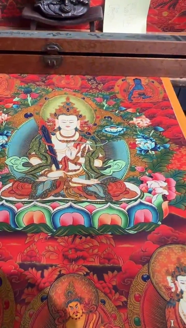 卷轴画卷轴画奥奥的唐卡