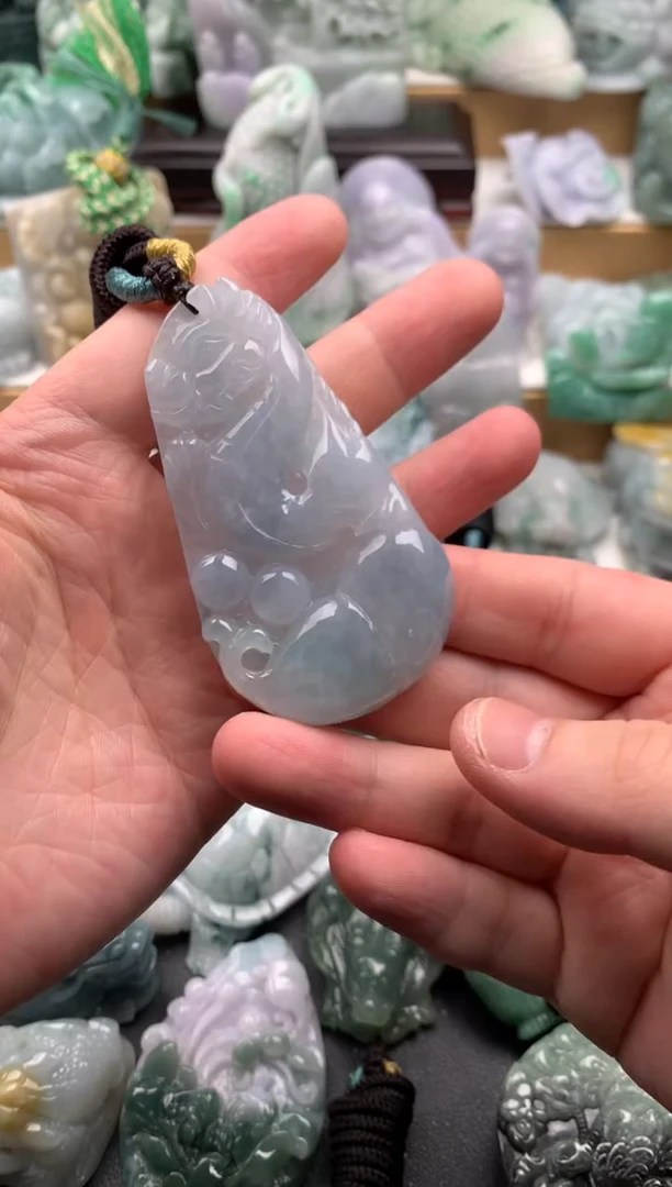 吊坠(不含链)未镶嵌翡翠1
