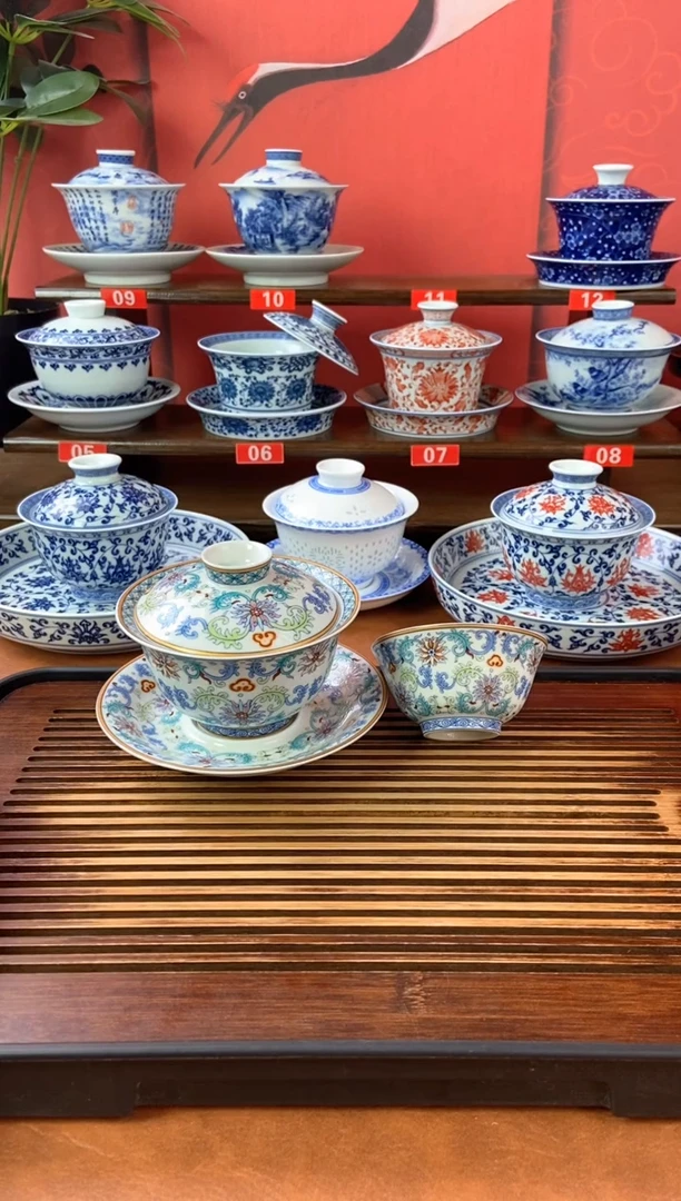 瓷器景德镇高温精选茶具