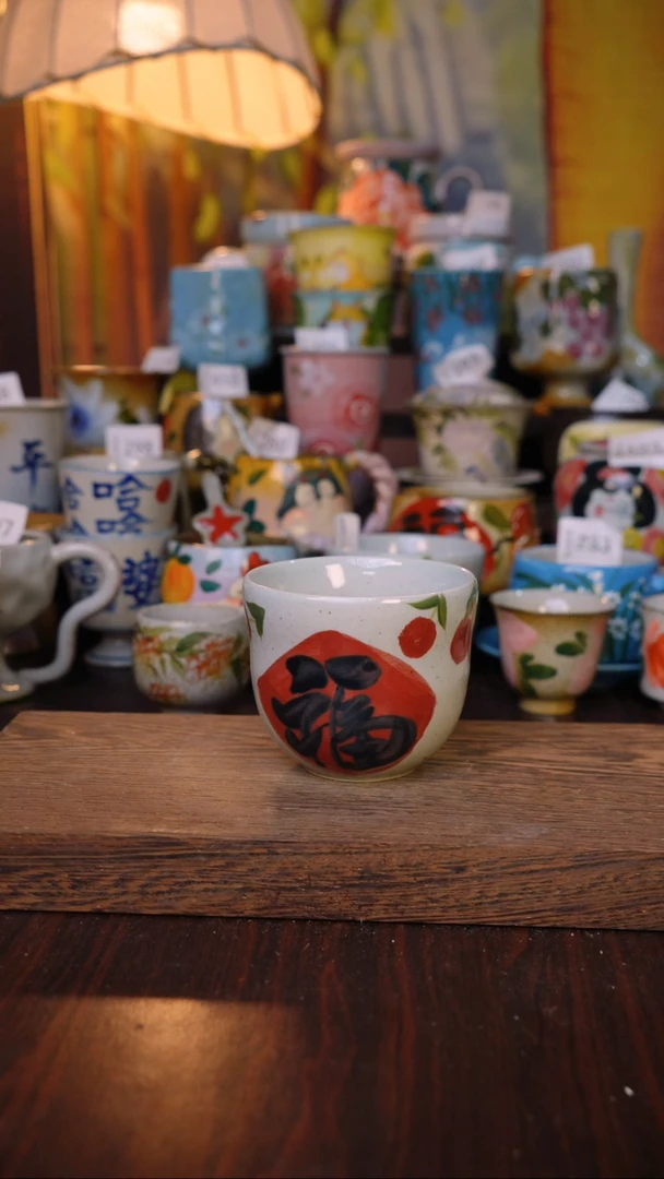 摆件泥垚手作 景德镇手工手绘器物