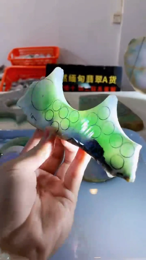 颈饰未镶嵌翡翠缅甸A货翡翠496