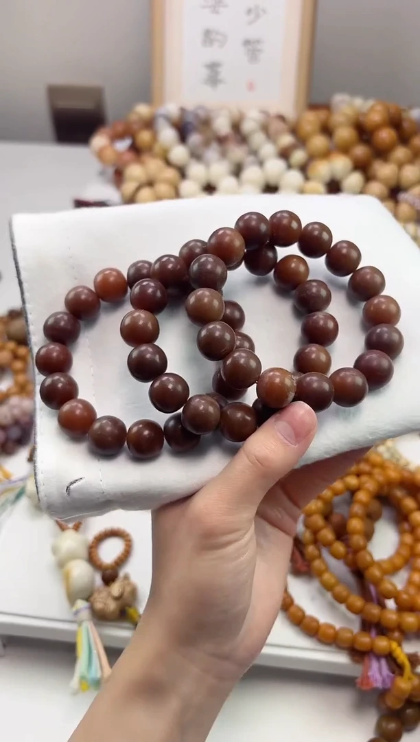 手串菩提根/象牙果i98爱马仕橙干磨苹果13*14mm手串瑕疵不补随机