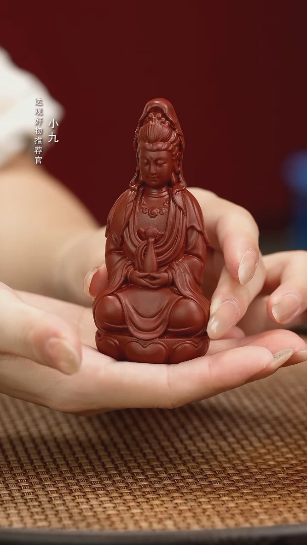 九HCS2朱泥观音精品紫砂