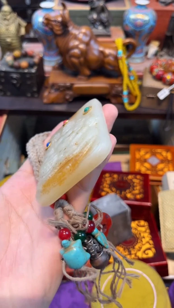 和田玉未镶嵌摆件S刘哥高端专属精品15