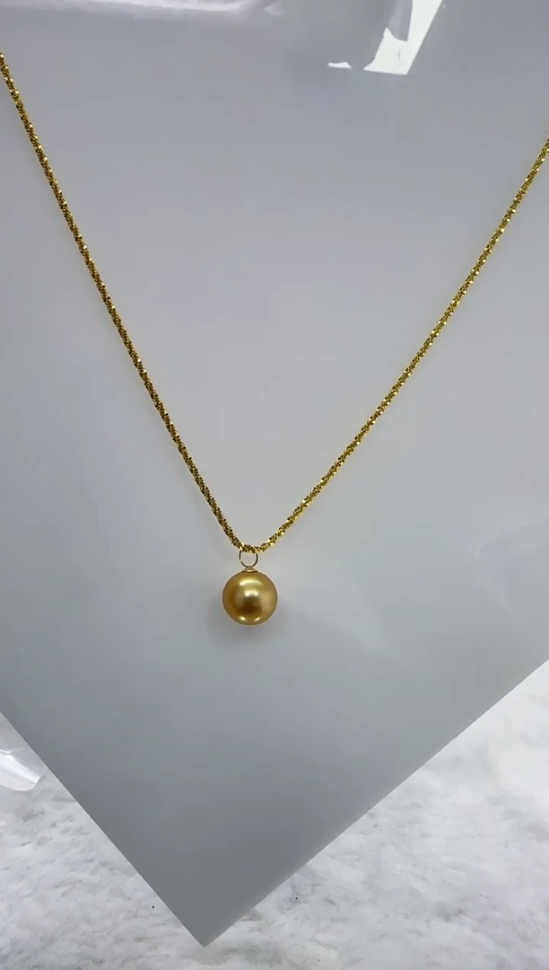 【闪购商品】海水珍珠DA18K金镶嵌ss175 金珠