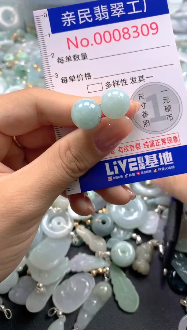 颈饰未镶嵌翡翠8309