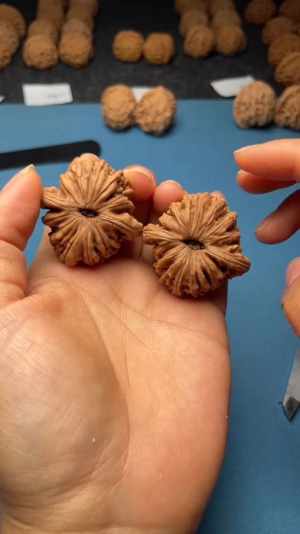 桃核把件W122  楼子   40