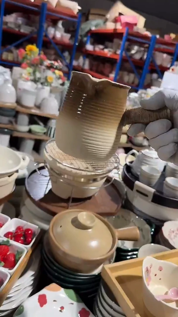 陶瓷手柄煮茶壶微瑕 凑满20元包邮