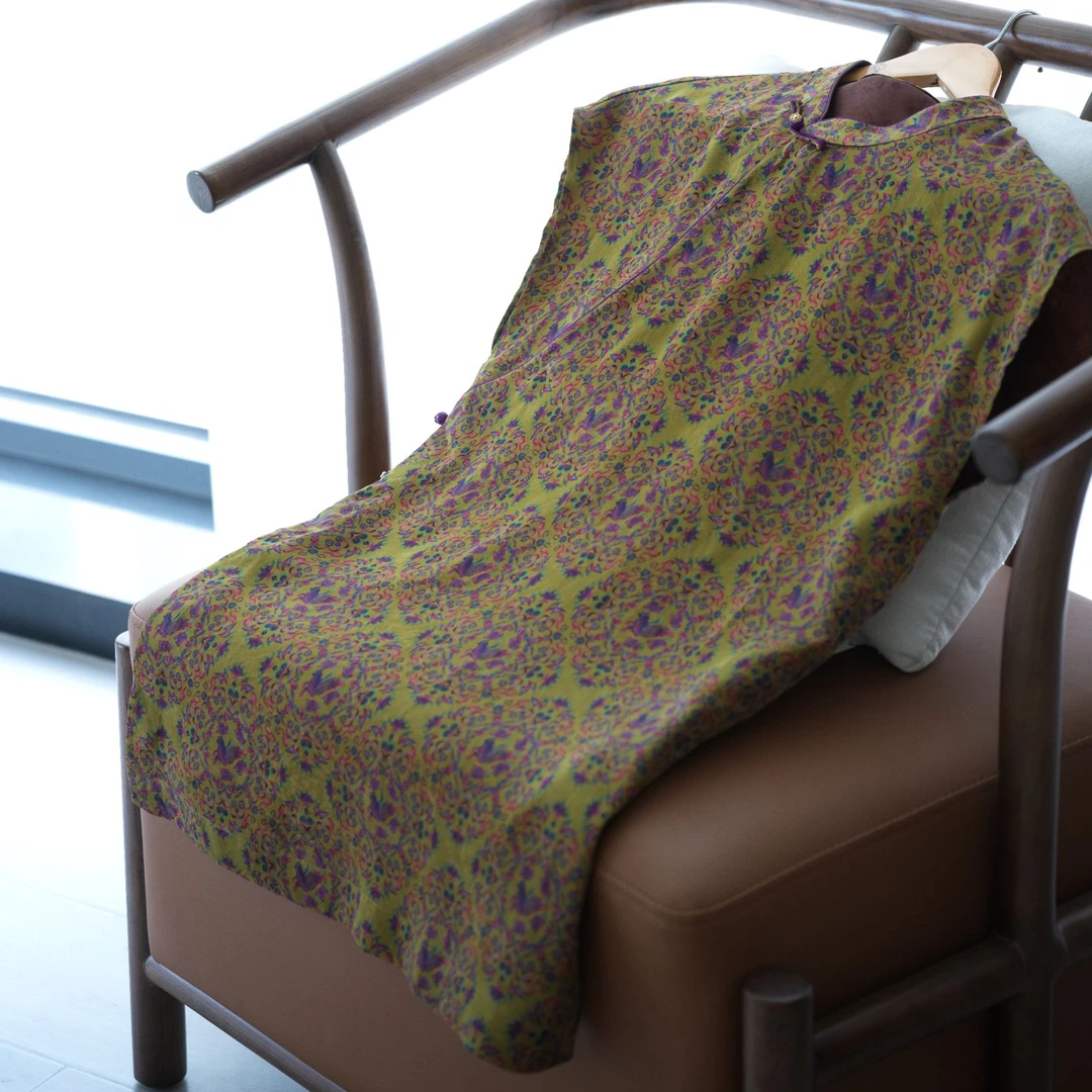 『若瑶』新中式满分桑蚕丝国风短袖DHSC5132