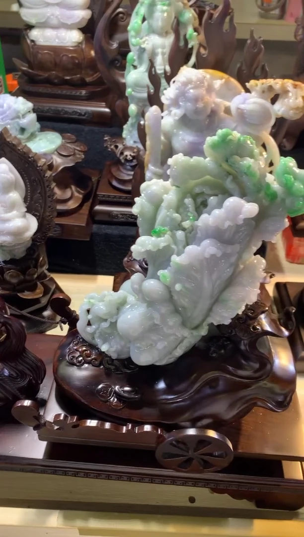 未镶嵌摆件翡翠用****3翡翠摆件